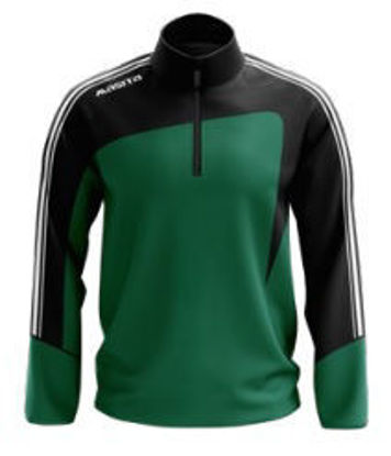 Afbeeldingen van MASITA Zip-sweater Forza groen/zwart (3116-4015) - SALE