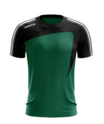 Afbeeldingen van MASITA Sportshirt Forza groen/zwart (1216-4015) - SALE